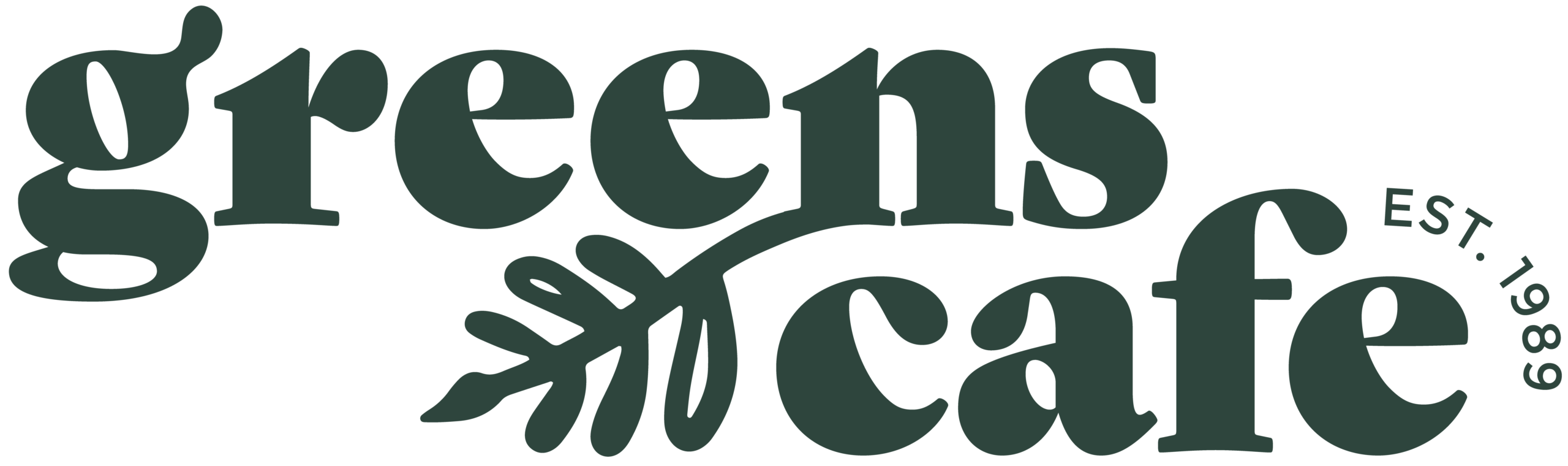 Greens Cafe_Primary Logo_Dark Green
